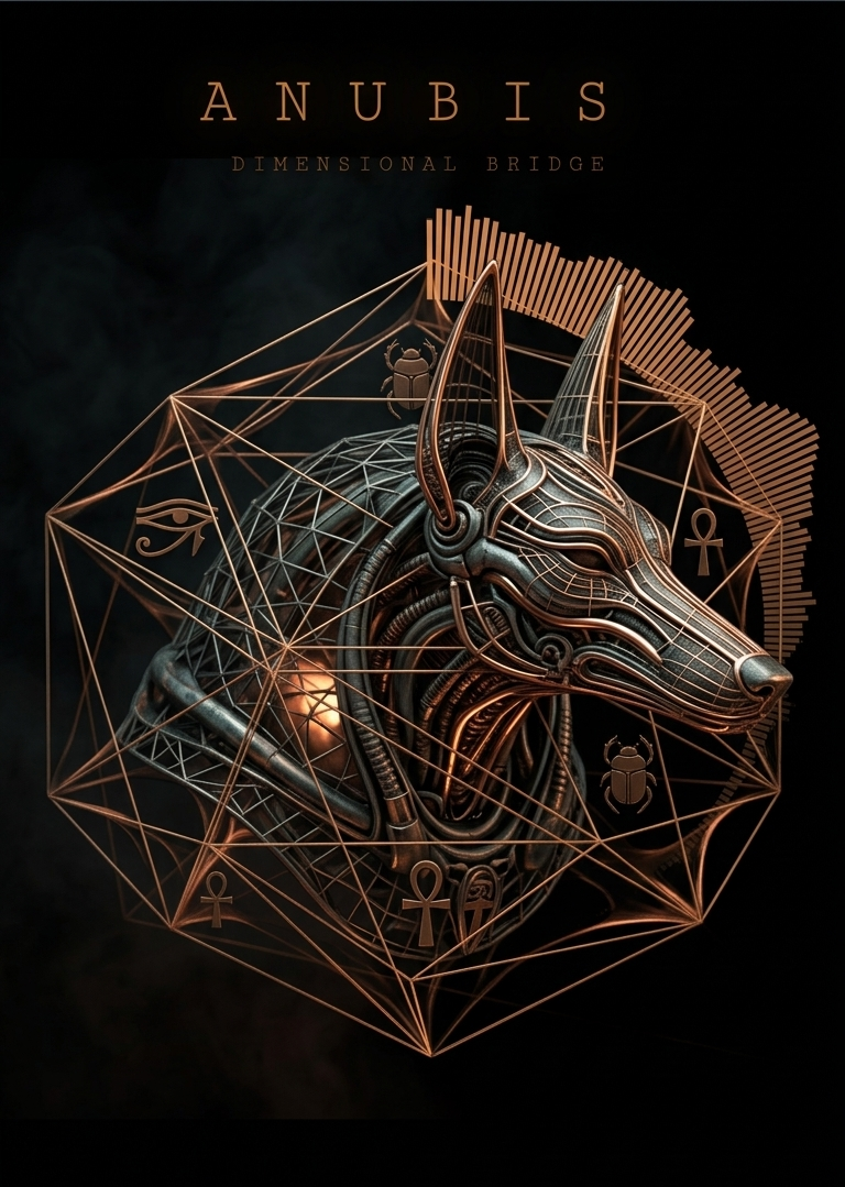 Anubis Dimensional Bridge — immersive full-screen audio portal with a drifting oscilloscope wormhole, ocean synthesis, and binaural generator