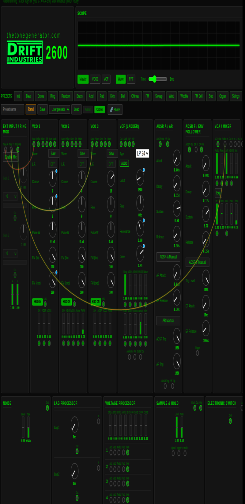 Synth Loop Generator Online Tone Generator — Free Browser Synthesizer & Subwoofer Test | The ...